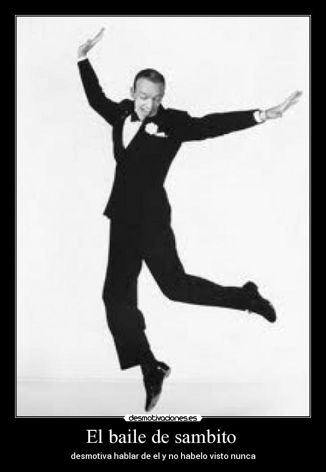 El baile de sambito - desmotiva hablar de el y no habelo visto nunca