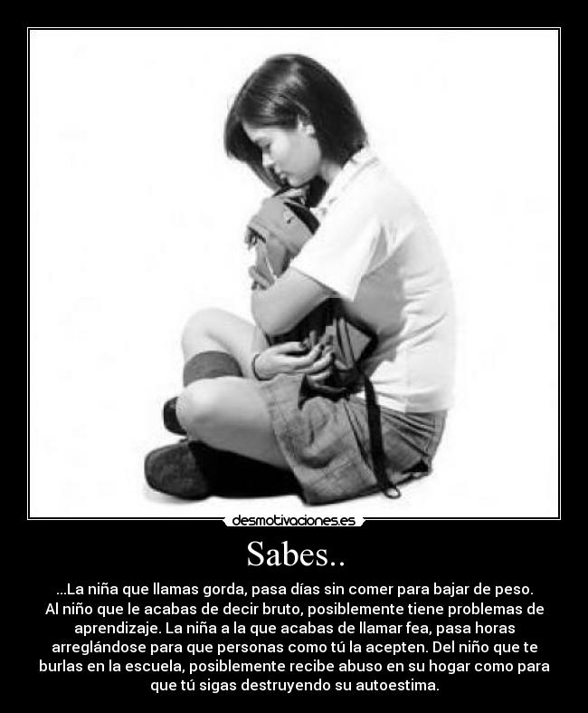 Sabes.. - 