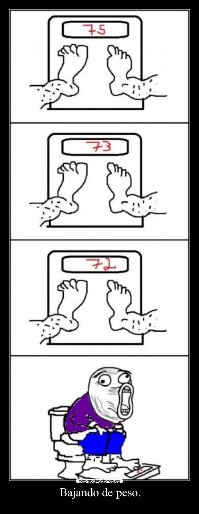 Bajando de peso. - 