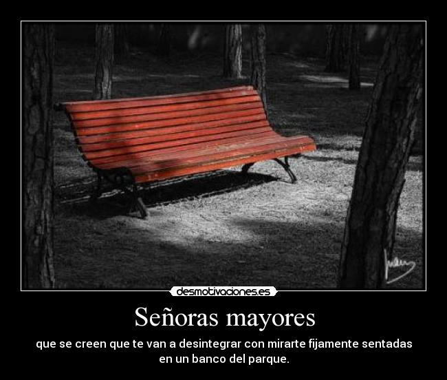Señoras mayores -