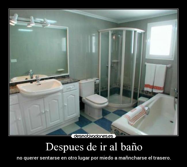 carteles bano trasero sucio giu desmotivaciones