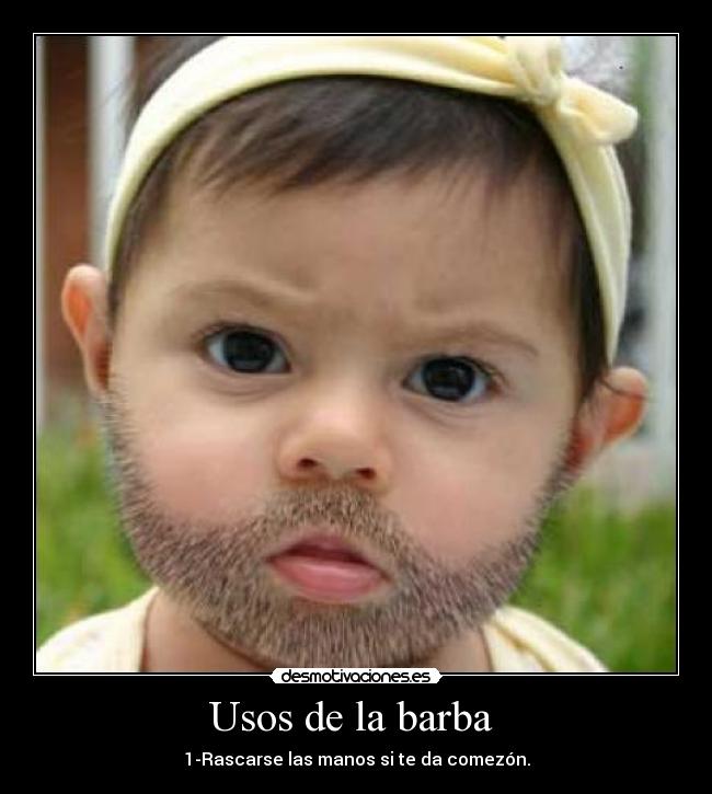 Usos de la barba  - 