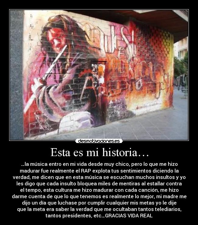 Esta es mi historia… -