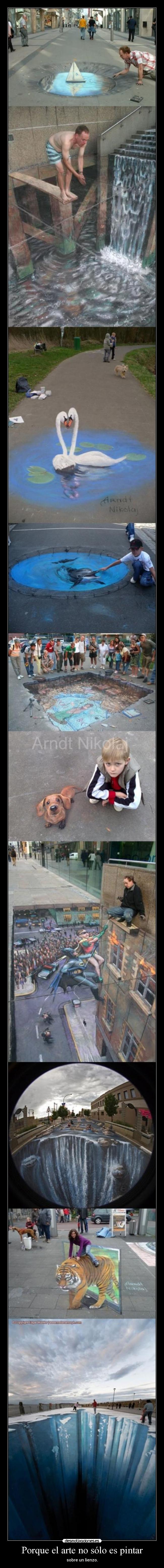 Porque el arte no sólo es pintar -