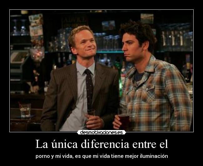 La única diferencia entre el - 