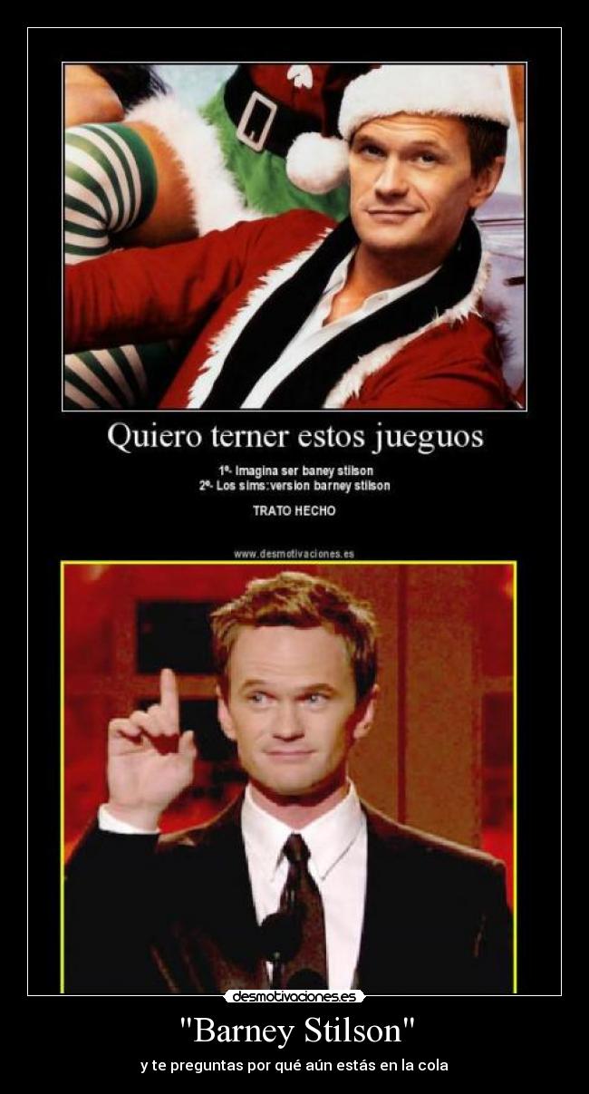 carteles barney desmotivaciones