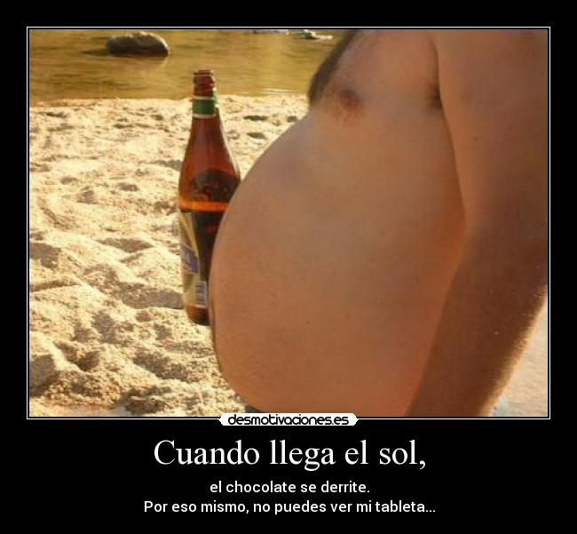 Cuando llega el sol, -