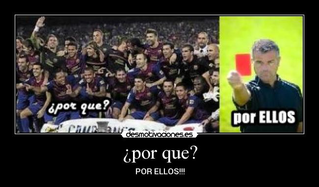 ¿por que? -