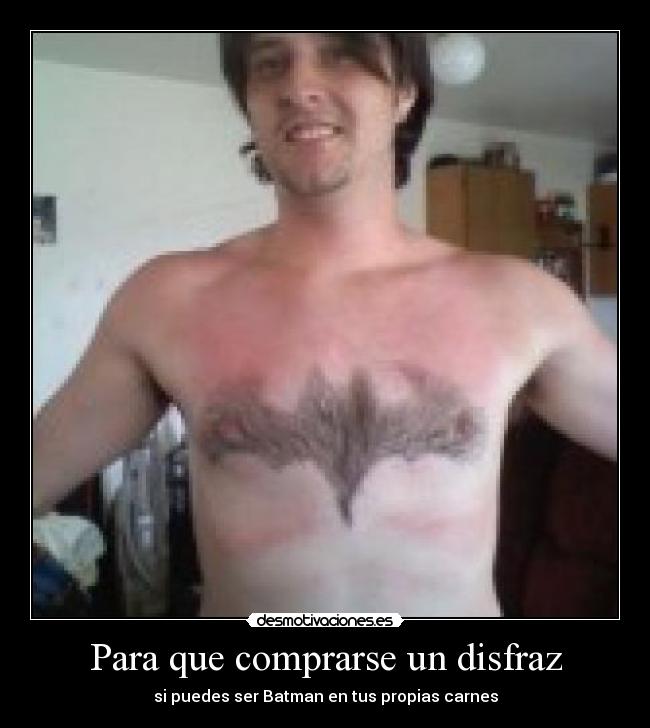 Para que comprarse un disfraz -