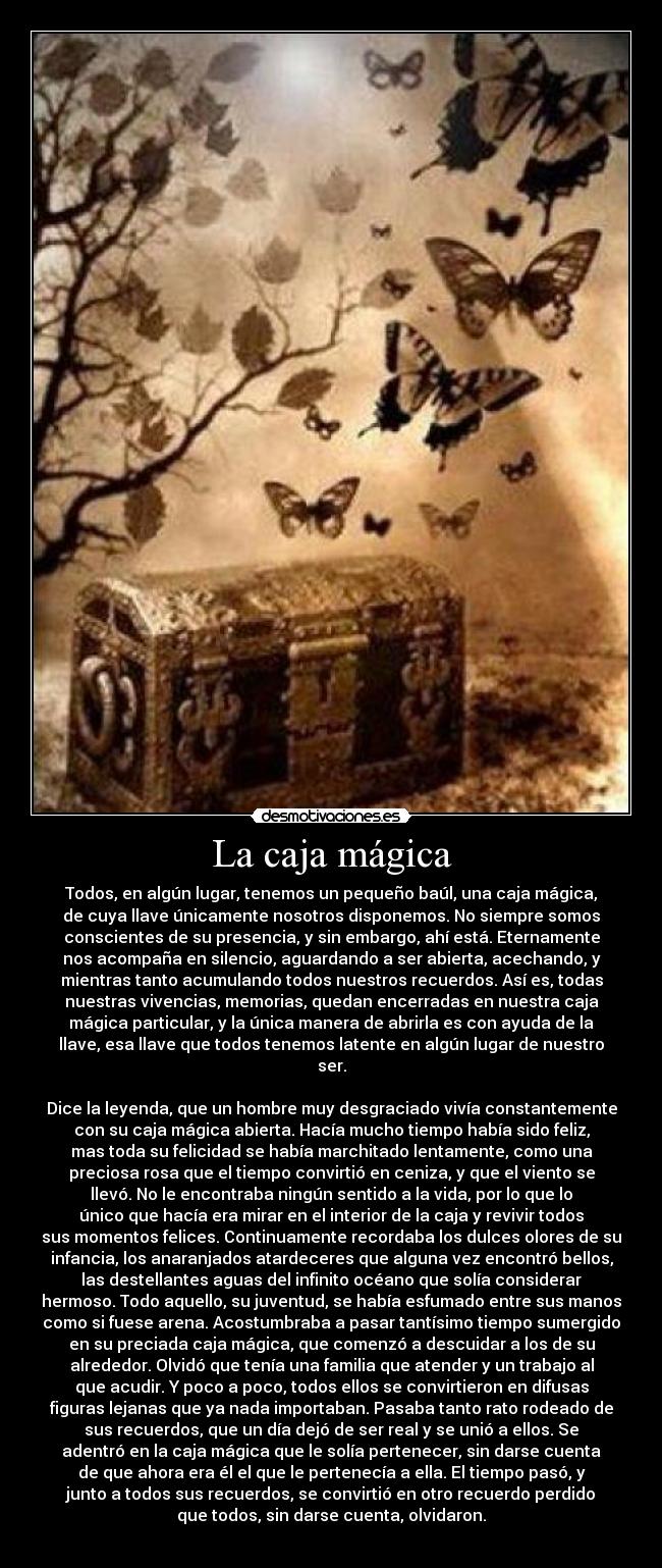 carteles leyenda caja magica desmotivaciones