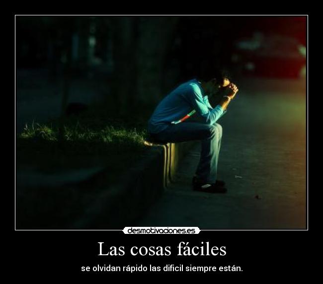 Las cosas fáciles - 
