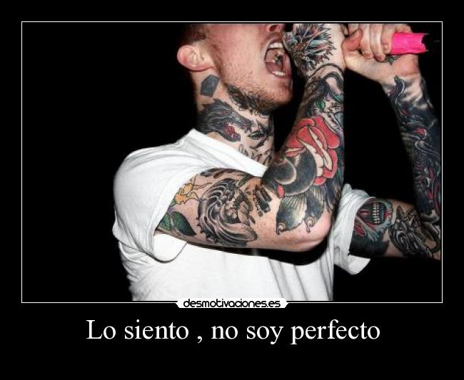 Lo siento , no soy perfecto - 