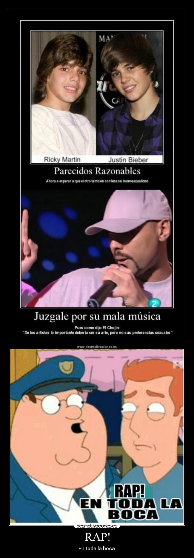 carteles rap desmotivaciones