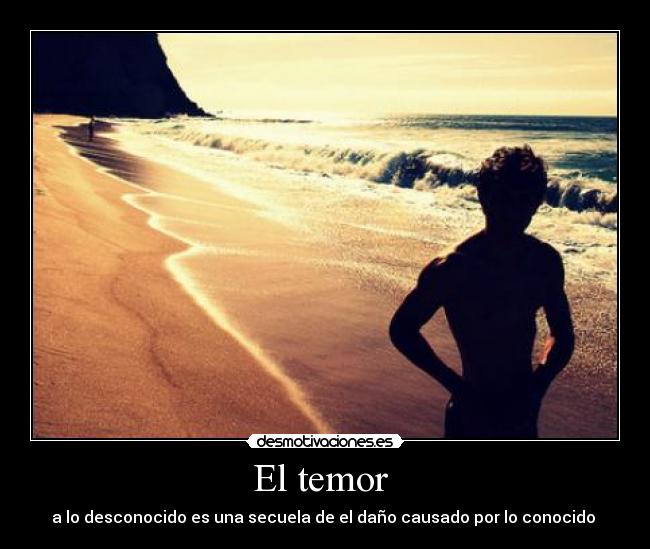 El temor -