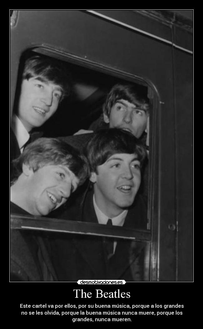carteles the beatles desmotivaciones