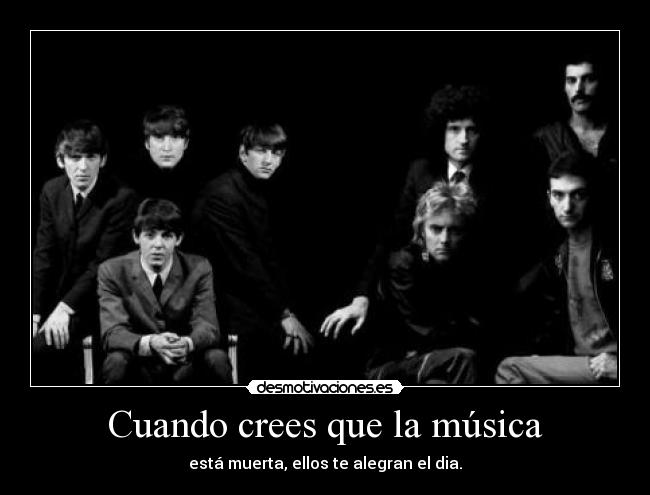 Cuando crees que la música - 