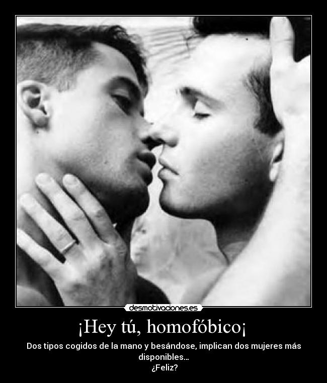 ¡Hey tú, homofóbico¡ -