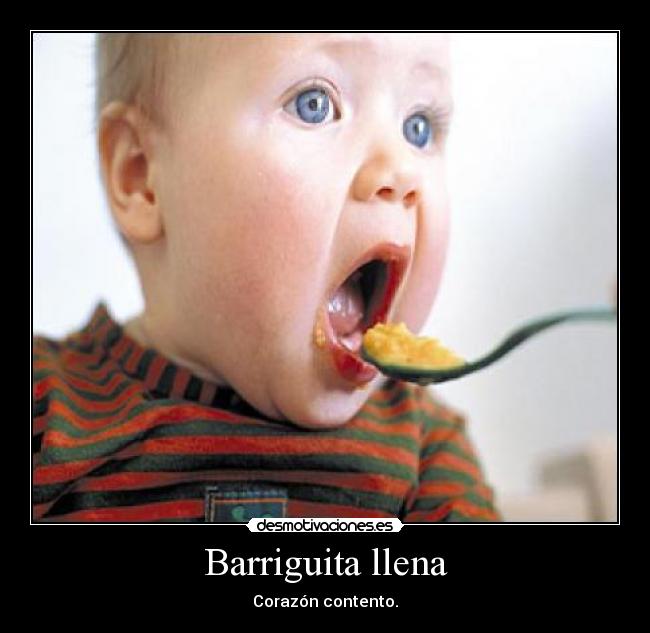 Barriguita llena - 
