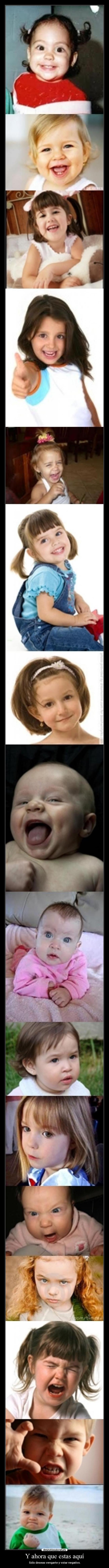 Y ahora que estas aquí -