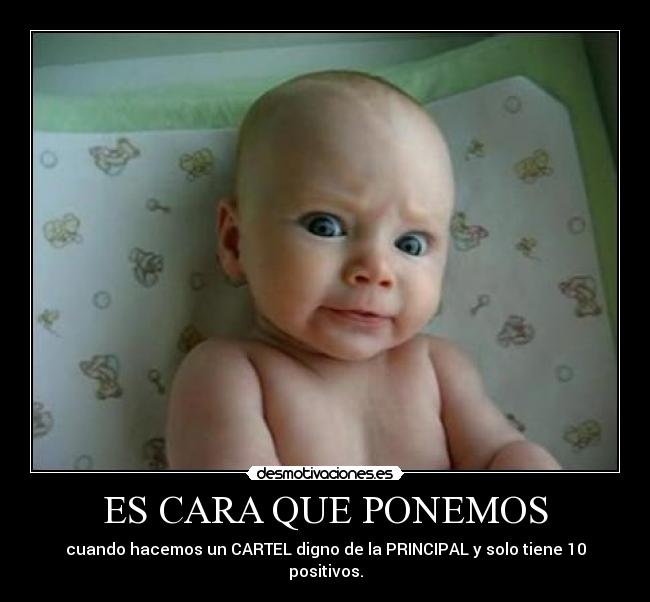 ES CARA QUE PONEMOS - 