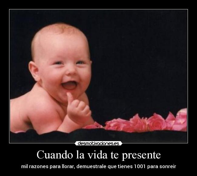 Cuando la vida te presente -