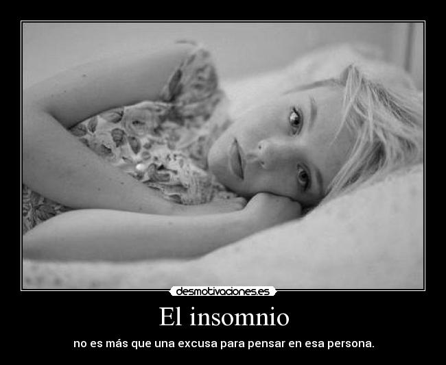 El insomnio - 