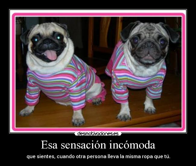 Esa sensación incómoda - 