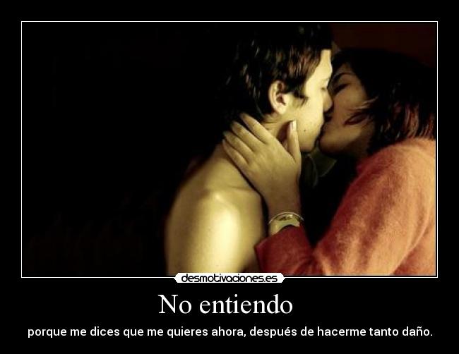 No entiendo  - 
