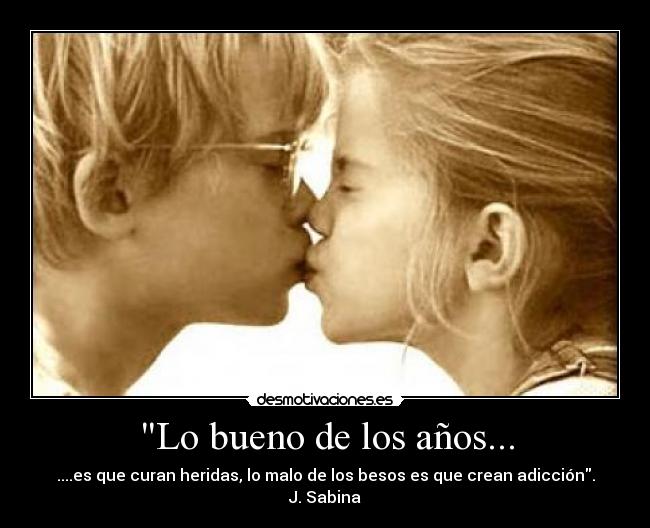 Lo bueno de los años... - 