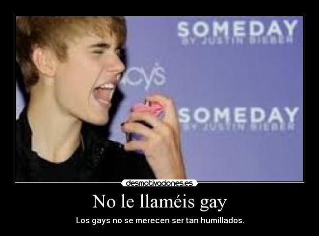 No le llaméis gay -