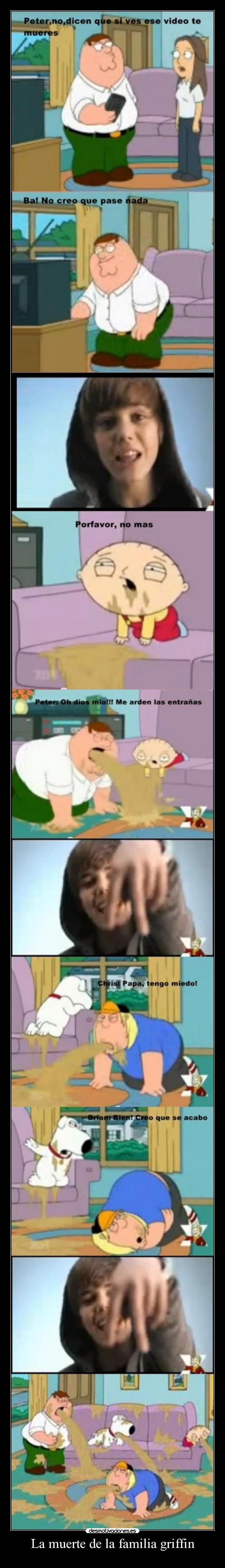 La muerte de la familia griffin -