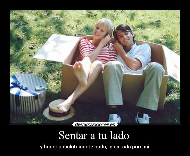 Sentar a tu lado -