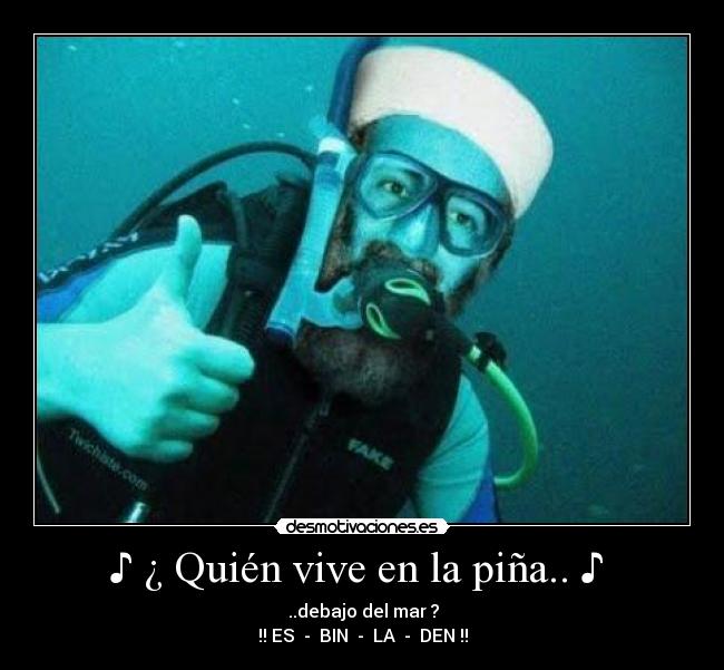 ♪ ¿ Quién vive en la piña.. ♪ -