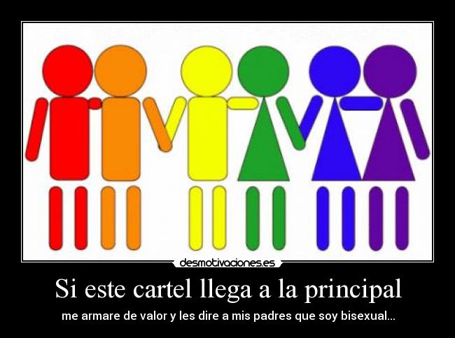 carteles gayheterobisexualvalorprincipaletc desmotivaciones