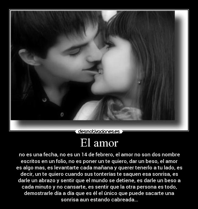 El amor -