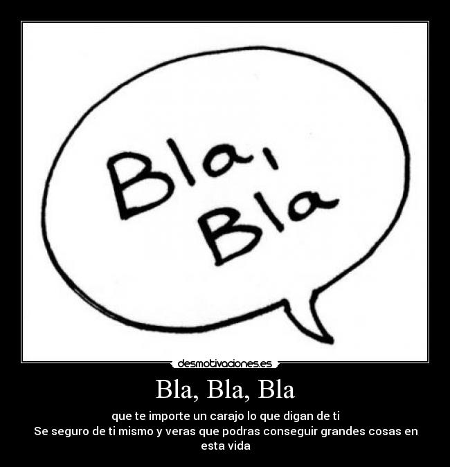 Bla, Bla, Bla - 