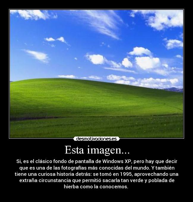 Esta imagen... -