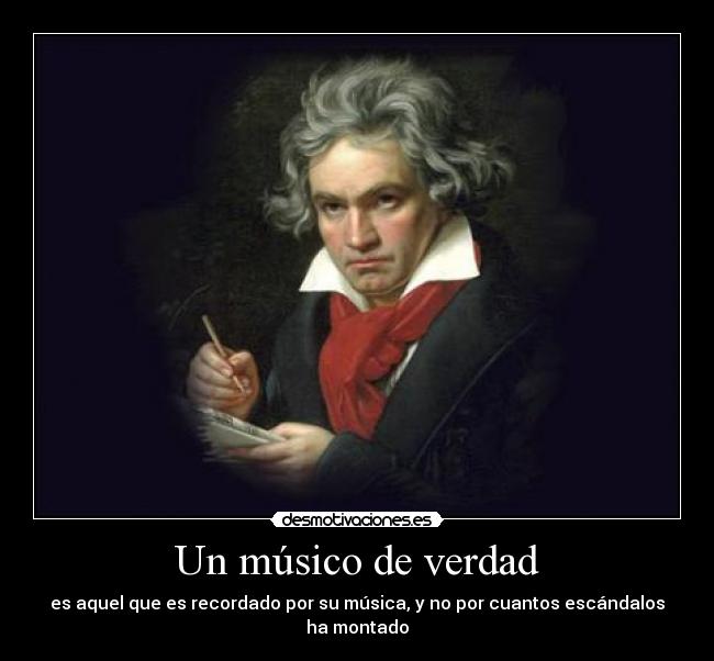 Un músico de verdad -