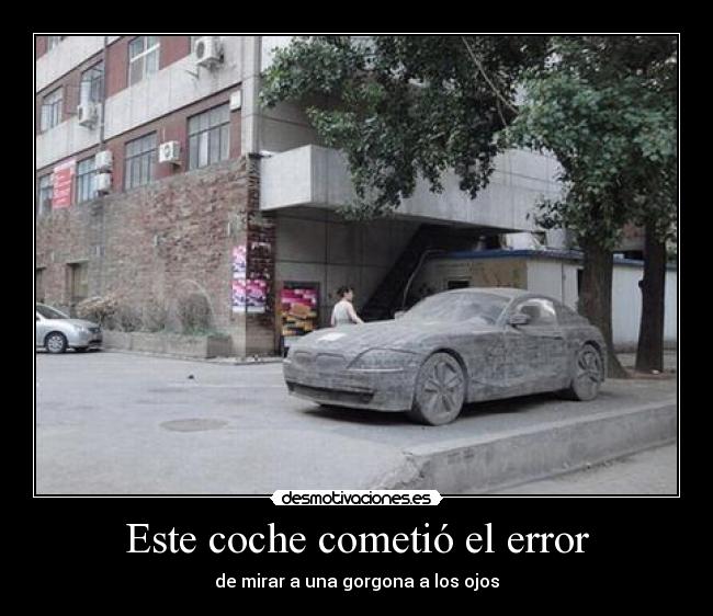 Este coche cometió el error - 