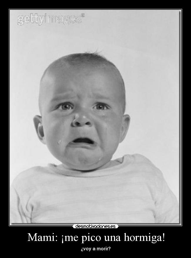 Mami: ¡me pico una hormiga! - 