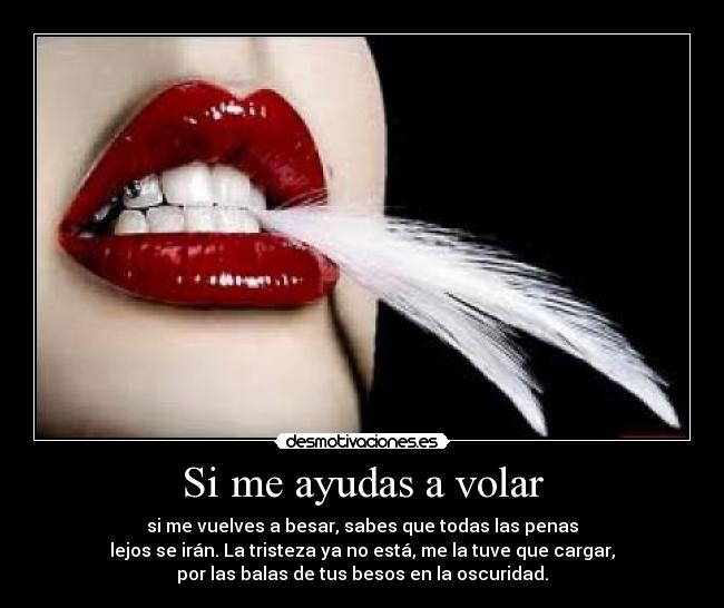 Si me ayudas a volar -