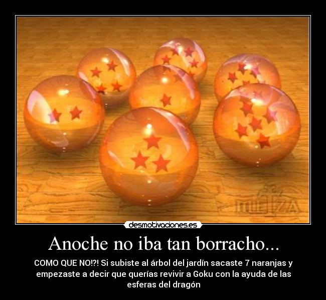 Anoche no iba tan borracho... - 