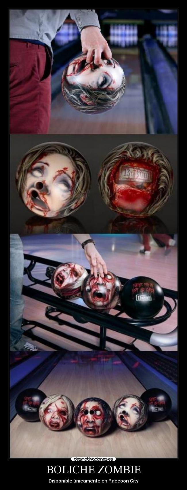BOLICHE ZOMBIE - Disponible únicamente en Raccoon City