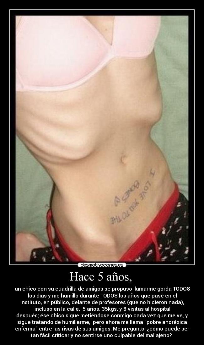 carteles anorexia desmotivaciones