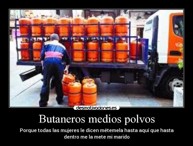 Butaneros medios polvos -