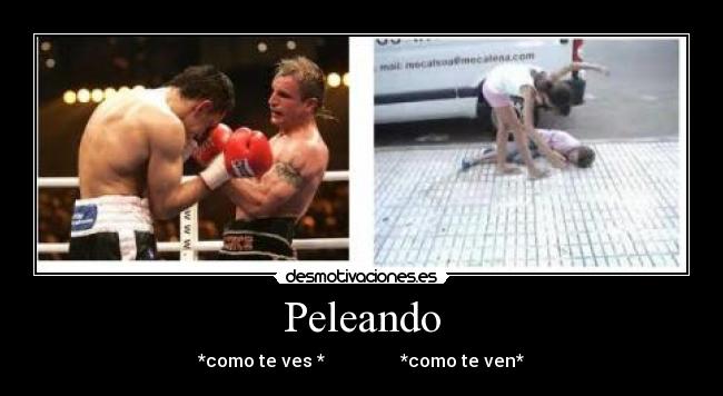 Peleando - 