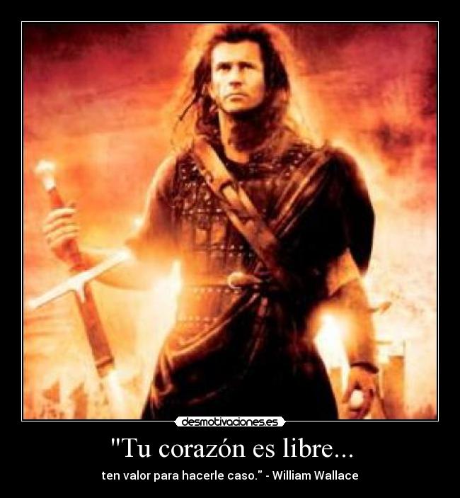 Tu corazón es libre... -