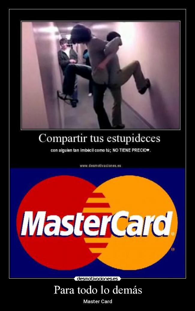 Para todo lo demás - Master Card