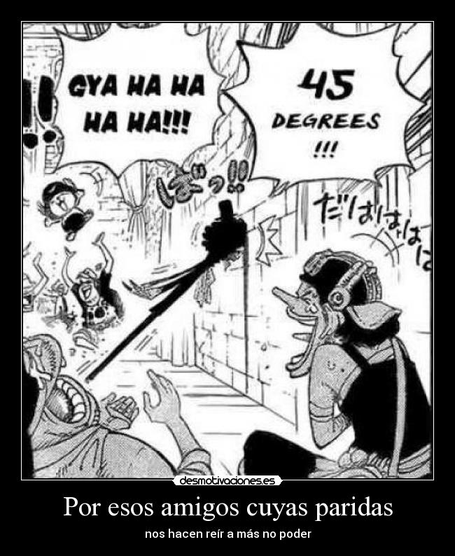 Por esos amigos cuyas paridas -