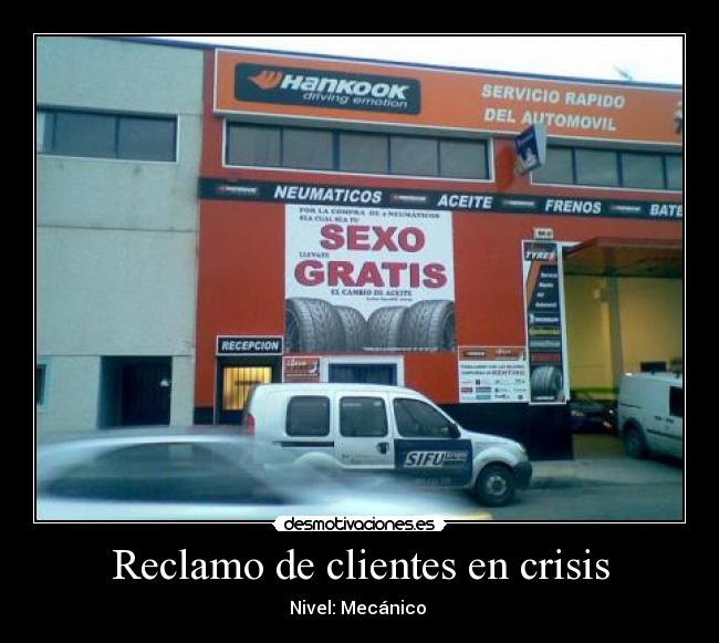 Reclamo de clientes en crisis - Nivel: Mecánico 